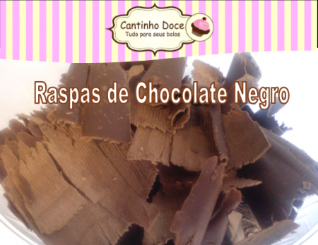 Raspas de Chocolate Negro